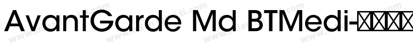 AvantGarde Md BTMedi字体转换